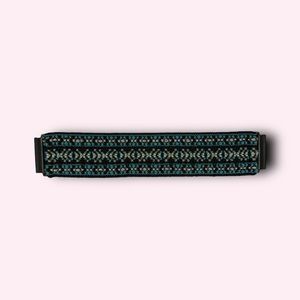 Women’s Samsung Galaxy Elastic Stretch Teal Western 20mm Watch Band